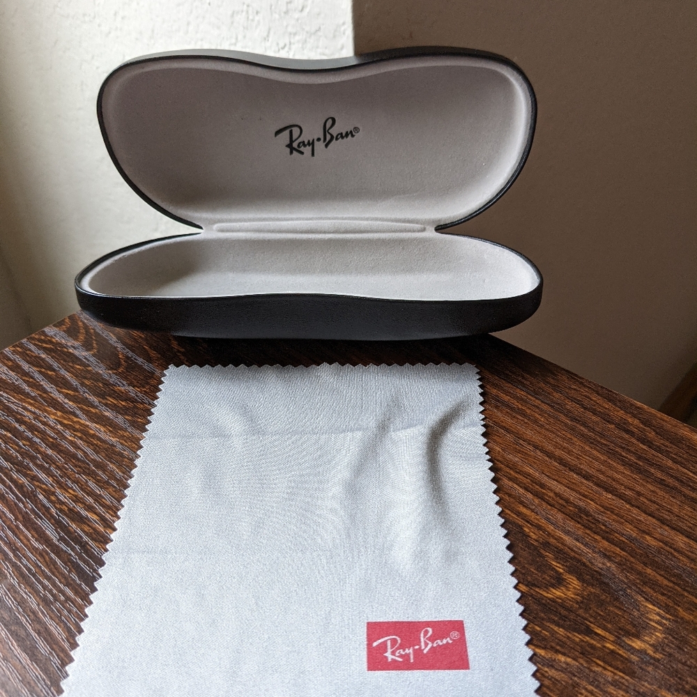 Ray-Ban eyeglass sunglass black hard case